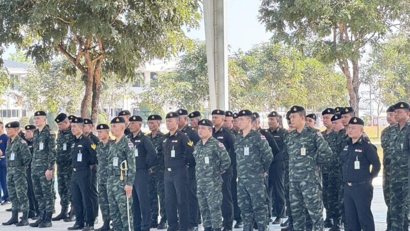 มณฑลทหารบกที่ 310 ตรวจความพร้อมเวรเผชิญเหตุ และเตรียมการช่วยเหลือประชาชนช่วงเทศกาลปีใหม่