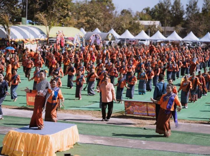 ร้อยเอ็ด – ชาวอำเภอเมยวดีร่วมใจจัดงานประเพณีบวงสรวงเจ้าปู่สีหราช ประจำปี 2568