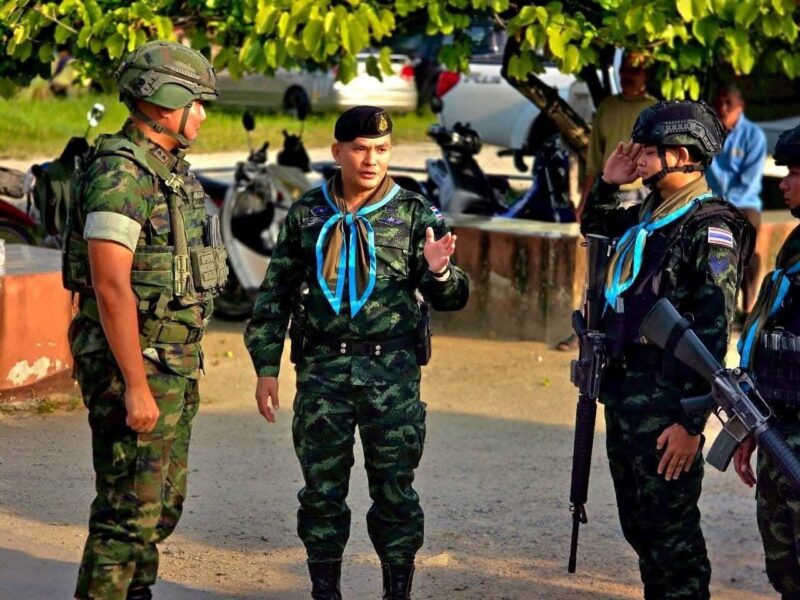 ฉก.นย.ทร.33 ขานรับนโยบาย ผบ.ฉก.นราธิวาส วางมาตรการเข้ม รักษาความปลอดภัยช่วงเลือกตั้ง