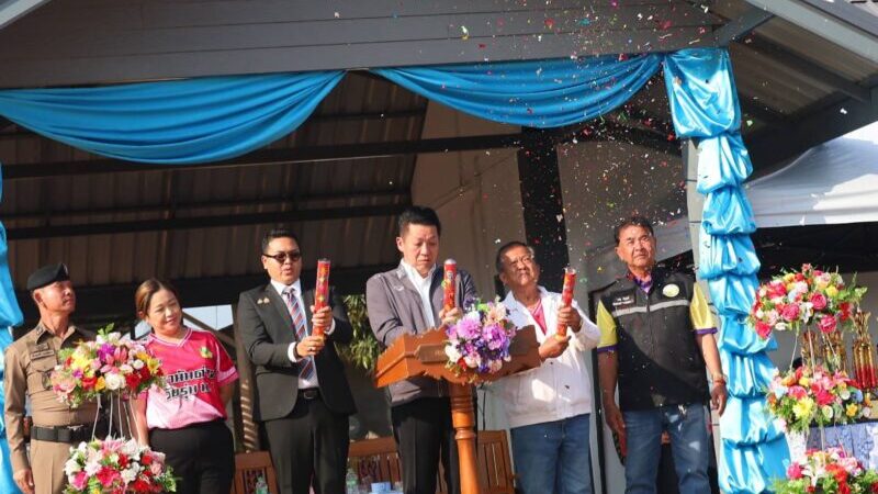 พิษณุโลก นายก อบจ.พิษณุโลก เปิดกีฬาประเพณีตำบลบ้านแยง ครั้งที่ 37