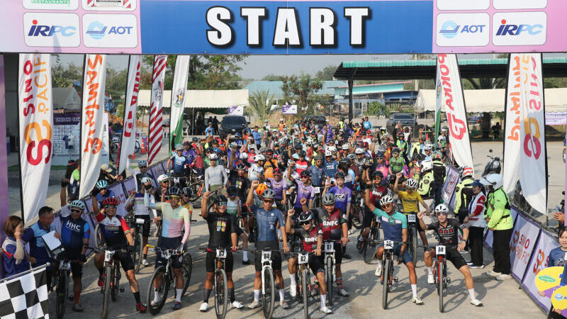 “นายกตี๋” ปลื้มใจ อ.พัฒนานิคมคึกคัก นักปั่นแห่ชิงชัยศึกไทยแลนด์ โอเพ่น พร้อมเดินหน้าต่อเจ้าภาพสนามใหญ่