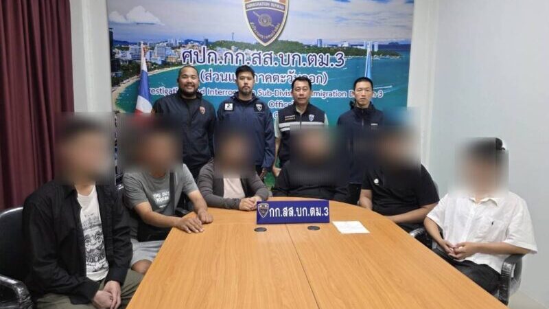 *สตม.เปิดปฏิบัติการขุดบ่อล่อปลา ทลายแก๊งคอลเซ็นเตอร์ รวบผู้ร้ายจีนข้ามชาติทีเดียว 6 คน!*