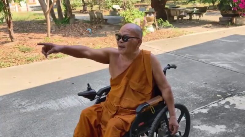 อ่างทอง – หัวขโมยไม่กลัวบาปขโมยรถมอเตอร์ไซค์ไฟฟ้าของเจ้าอาวาส