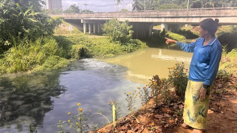 ชุมพร-น้ำเสียดำปี๋ปล่อยลงคลองสาธารณะแหล่งเพาะสัตว์น้ำเสียหาย เคยมีหน่วยงานลงพื้นที่แต่ปัญหายังเหมือนเดิม