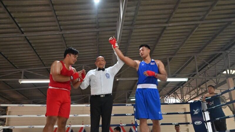 “จักรพงษ์”ทุบลิ่วชิงทองมวยรุ่นยักษ์ ศึกกำปั้น”นักชกไทย สู่เหรียญชัยโอลิมปิก”