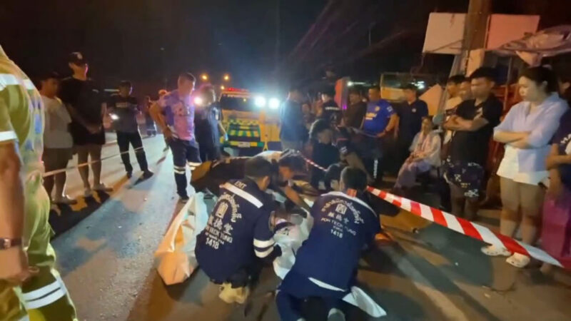 ส่อพิรุธ! กระบะตู้ทึบทับ 2 ผัวเมียดับ ญาติชี้คนขับเป็นอดีตแฟนเก่าสาวผู้ตาย