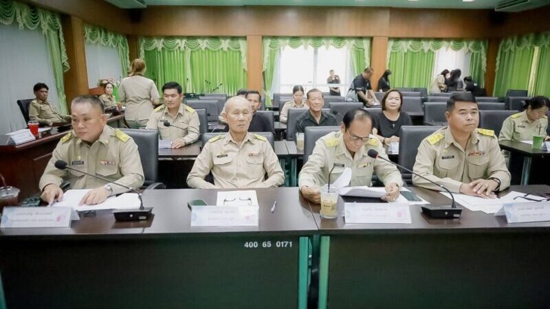 องค์การบริหารส่วนตำบลหนองข้างคอก จัดการประชุมสภาสมัยสามัญ สมัยที่ 1 ครั้งที่ 1 ประจำปี 2569 เพื่อให้นายกแถลงนโยบายก่อนเข้าทำงาน