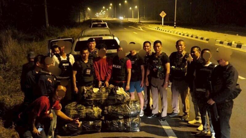 มุกดาหาร – สภ นิคมคำสร้อย ยึดยาบ้า1998000 เม็ดพร้อมผู้ต้องหา 1 ราย