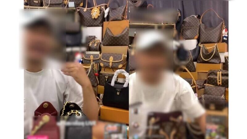 จับคาไลฟ์ หลักฐานมัดแน่น” แกะรอยถึงหน้าบ้านพ่อค้าออนไลน์ ไลฟ์ขายกระเป๋าแบรนด์เนมหรู ปลอม