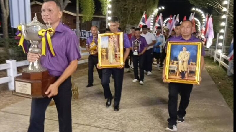 ชุมพร ทุบสถิติครั้งแรกของประเทศไทย ครองแชมป์วอลเลย์บอลถ้วยพระราชทาน 3 ปีซ้อน