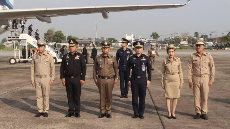 พล.ต.ท.กิติศักดิ์ ดุรงควิบูลย์ ผบช.ภ.6 มอบหมายให้ พล.ต.ต.นิคม เครือนพรัตน์ ผบก.ภ.จว.พิษณุโลก ร่วมต้อนรับ พลเอกประยุทธ์ จันทร์โอชา องคมนตรี รองประธานคณะกรรมการมูลนิธิโรงพยาบาลสมเด็จพระยุพราช และคณะฯ มีกำหนดการตรวจเยี่ยมการดำเนินงานของโรงพยาบาลสมเด็จพระยุพราชนครไทย จังหวัดพิษณุโลก