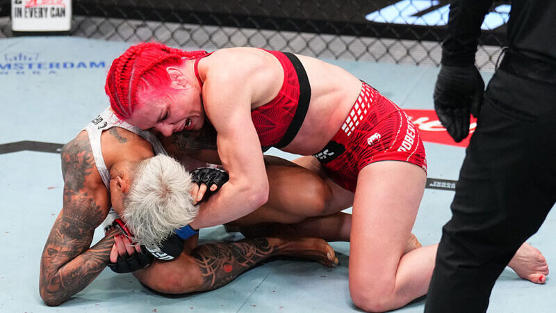 บาเยคอส โกยชัย 4 ไฟต์รวด หลังหวด เอ็มเม็ตต์ หลับยกแรก ศึก UFC FIGHT NIGHT