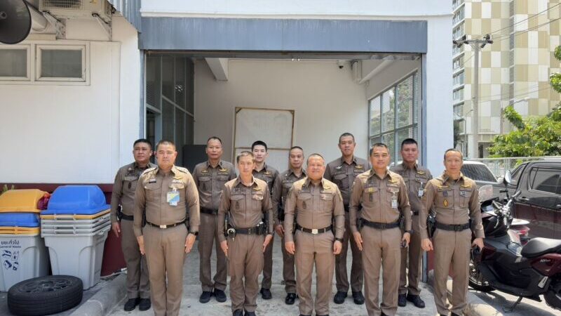 รอง ผกก.ป. บก.น.5 ศึกษาดูงาน สน.ปทุมวัน ต้นแบบพัฒนาพื้นที่คุมขังผู้ต้องหา