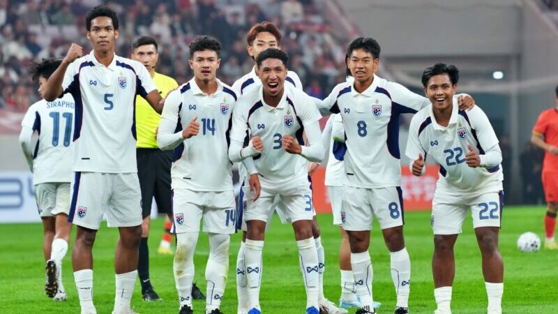 “ธวัชชัย ดำรงอ่องตระกูล” ให้สัมภาษณ์หลังการแข่งขันฟุตบอลรายการ CFA Team China International youth Tournament Xi’an นัดแรก