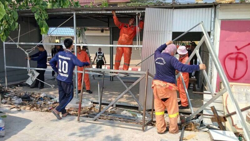 มุกดาหาร ปิดตำนานสังกะสีตลาดอินโดจีน ย้ายร้านค้าลงชั้นใต้ดิน