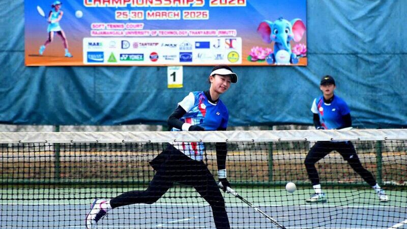 นักหวดชายคู่+หญิงคู่ซอฟท์เทนนิสมหาลัยจากไชนีสไทเปสุดแกร่งทะลุเข้าชิงชนะเลิศกันเองทั้ง