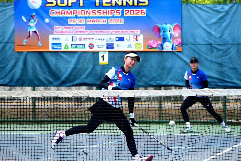 นักหวดชายคู่+หญิงคู่ซอฟท์เทนนิสมหาลัยจากไชนีสไทเปสุดแกร่งทะลุเข้าชิงชนะเลิศกันเองทั้ง