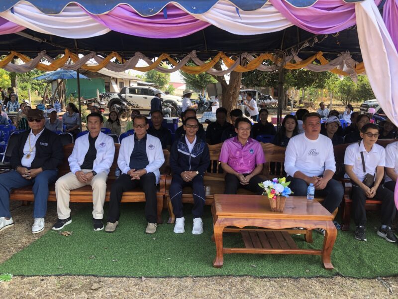 นายเศกสิทธิ์ ไวยนิยมพงศ์ นายกองค์การบริหารส่วนจังหวัดร้อยเอ็ด มาเป็นประธานเปิดการแข่งขันกีฬาต้านยาเสพติด ประจำปีงบประมาณ 2569