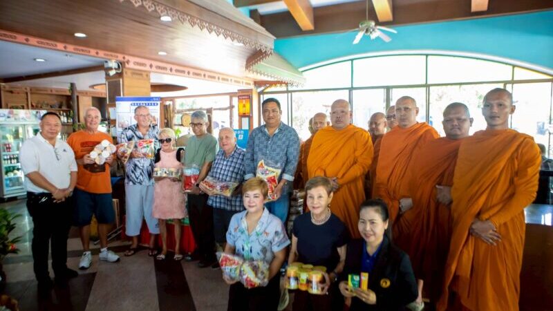 ทำบุญใหญ่ฉลอง 23 ปี โรงแรม ไดอาน่าการ์เด้น รีสอร์ท พัทยา พร้อมฉลองวันเกิด 82 ปี “ป้าน้อย” ผู้บริหารหัวใจบุญ