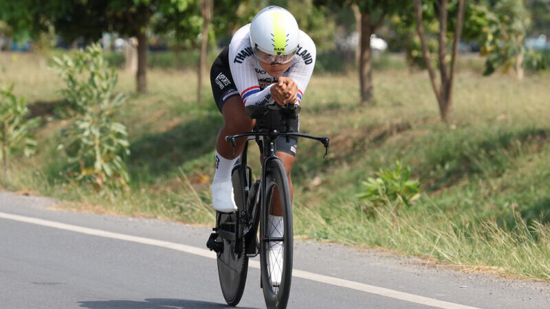 “พิทยาพร” คว้าดับเบิ้ลแชมป์ไทม์ไทรอัล “เมธาสิทธิ์-วิภาวี” ทองดาวน์ฮิลตามคาด