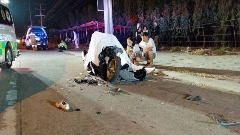 ปทุมธานีชนแล้วหายหนุ่มวัย 21 ชนท้ายรถไม่ทราบชนิดดับคาที่คู่กรณีล่องหน