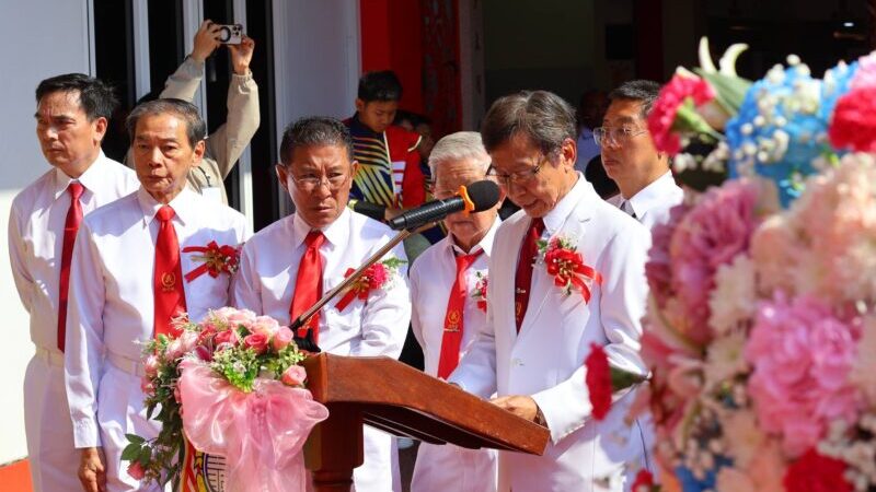 จ.จันทบุรี – เปิดมณฑลพิธีมหากุศลล้างป่าช้า ครั้งที่ 5 อัญเชิญสิ่งศักดิ์สิทธิ์ประดิษฐาน เตรียมพร้อมเปิดสุสานล้างป่าช้า 22 มี.ค.นี้