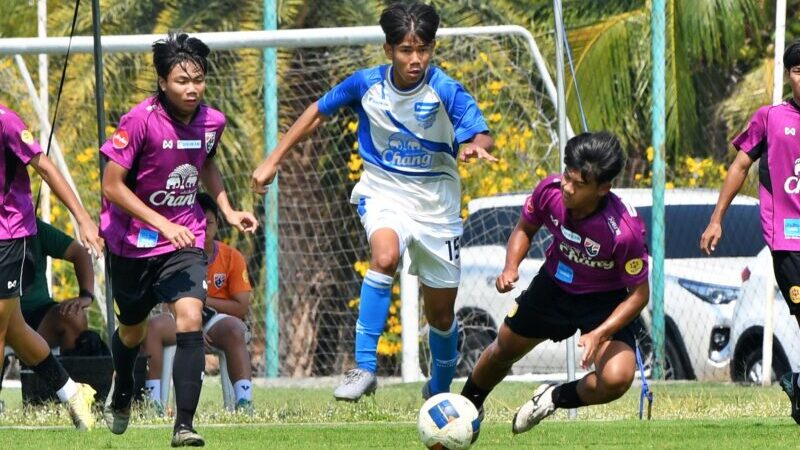 ทีมชาติไทย U16 อุ่นเครื่อง เยาวชนชลบุรี ส่งท้ายแคมป์แรกเตรียมลุย AFF, โค้ชโต่ย ยันพร้อมผลักดันเด็กยกระดับต่อเนื่อง