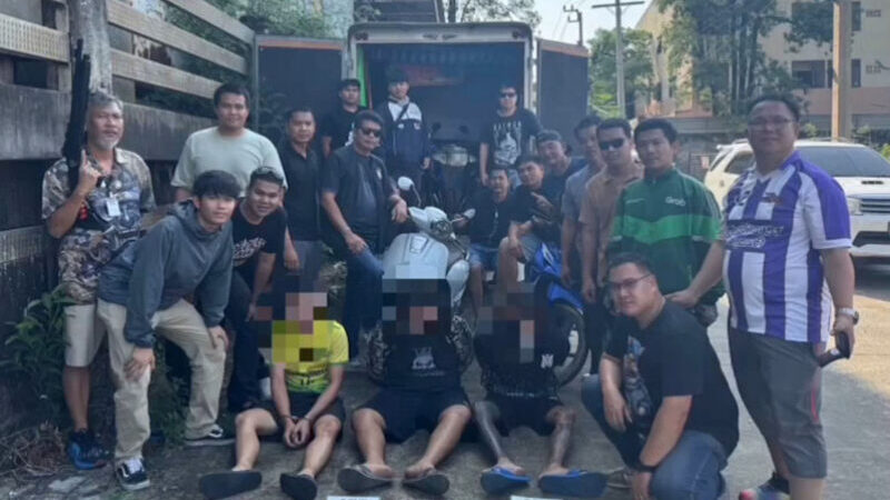 สืบบางพลี กัดไม่ปล่อย เฝ้าไม่ถอย คอยไม่เลิกแกะลอยตามจับโจรขโมยรถจักรยานยนต์