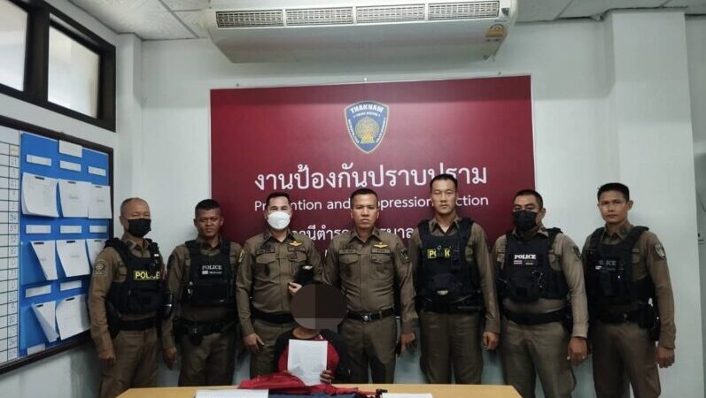 สายตรวจท่าข้ามไล่ล่าระทึก รวบโจรลักรถจักรยานยนต์พร้อมของกลาง ย้ำดูแลความปลอดภัยประชาชนเข้มงวด