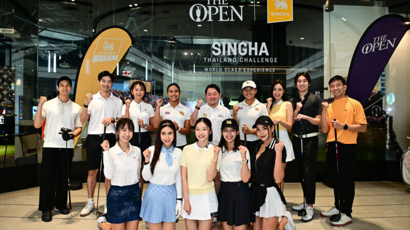 “สิงห์ ไทยแลนด์ ชาเลนจ์” แมตซ์ Virtual Golf ชิงตั๋วดู “ดิ โอเพ่น” ที่อังกฤษ