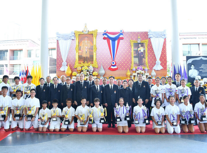 อริยพล – จิณห์นิภา ได้ครองถ้วยพระราชทาน เทนนิสเยาวชนประเทศไทย ครั้งที่ 64 ปี 2569