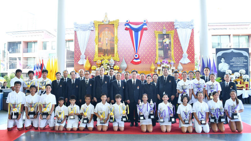 อริยพล – จิณห์นิภา ได้ครองถ้วยพระราชทาน เทนนิสเยาวชนประเทศไทย ครั้งที่ 64 ปี 2569