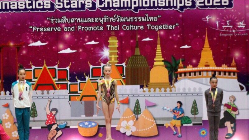 “ไต้หวัน-รัสเซีย” ประเดิมทอง ยิมนาสติก JRC. ไทยอันดับ 5