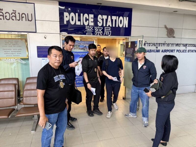 ระทึก! สืบ ตม.3 ล่าข้ามจังหวัด รวบหนุ่มแคนาดาสมาชิกแก๊งยานรกคาสนามบิน ก่อนหนีออกนอกประเทศ