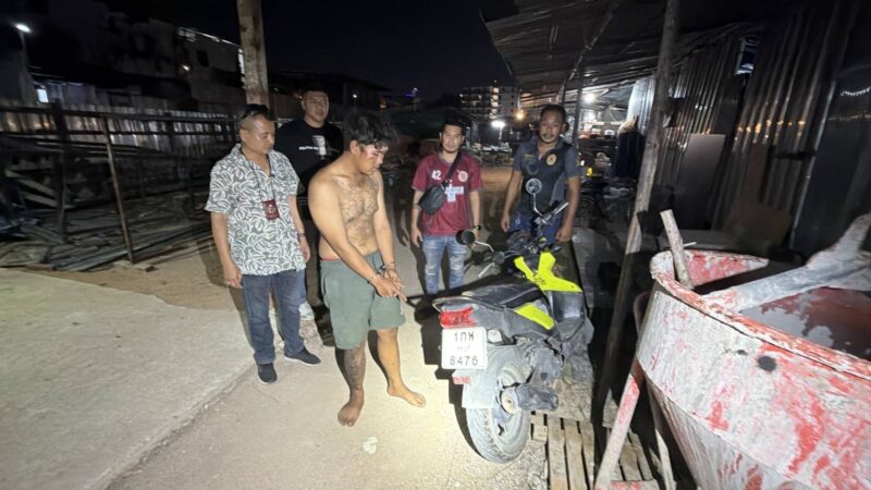 ตร.บางละมุง รวบทันควัน โจรวิ่งราวสาวโมเดล ปฏิเสธแค่จับนม หลังดมเคแล้วมีอารมณ์ อ้างป่วยทางจิตห้ามใจไม่อยู่