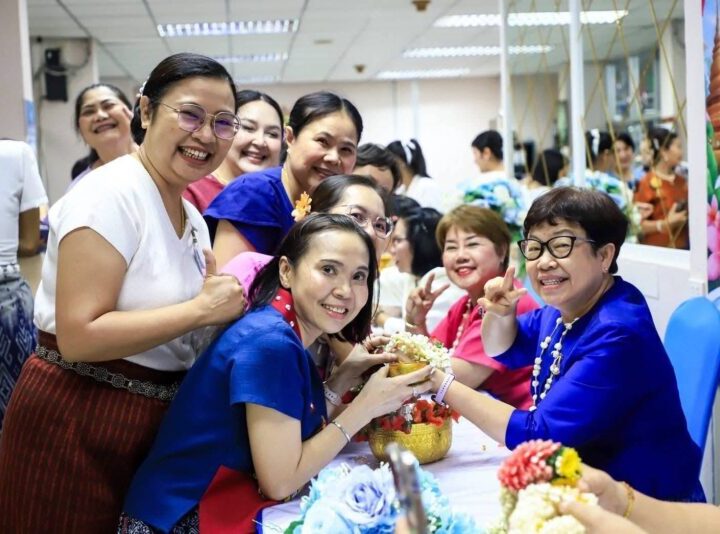 สืบสานประเพณีไทย ฝ่ายการพยาบาล รพ.สมเด็จพระนางเจ้าสิริกิติ์ฯ จัดพิธีรดน้ำขอพร เสริมสิริมงคลรับปีใหม่ไทย 2569