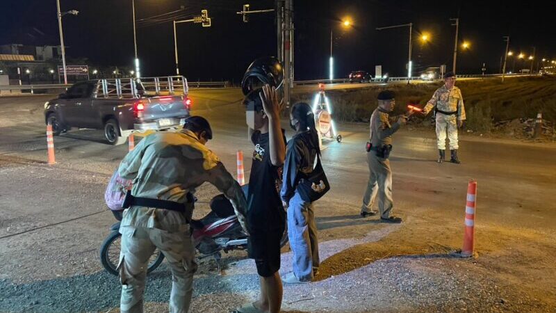 #อำเภอคลองเขื่อนกวดขันวินัยจราจรช่วงเทศกาลสงกรานต์ พ.ศ. 2569