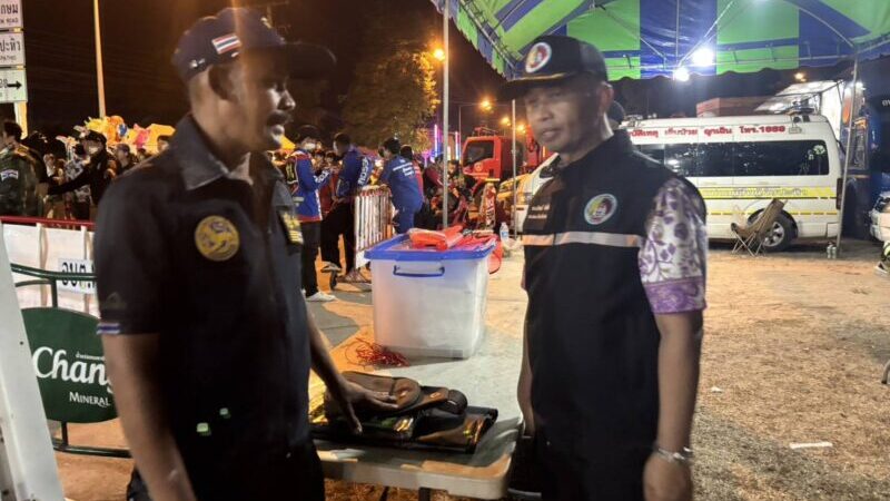 ระทึก! กอ.รมน.ไล่ตะครุบต่างด้าวนำปืนเข้างานวันไหล ขณะนายกอนุทิน เป็นประธานเปิดงาน