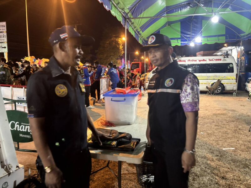 ระทึก! กอ.รมน.ไล่ตะครุบต่างด้าวนำปืนเข้างานวันไหล ขณะนายกอนุทิน เป็นประธานเปิดงาน