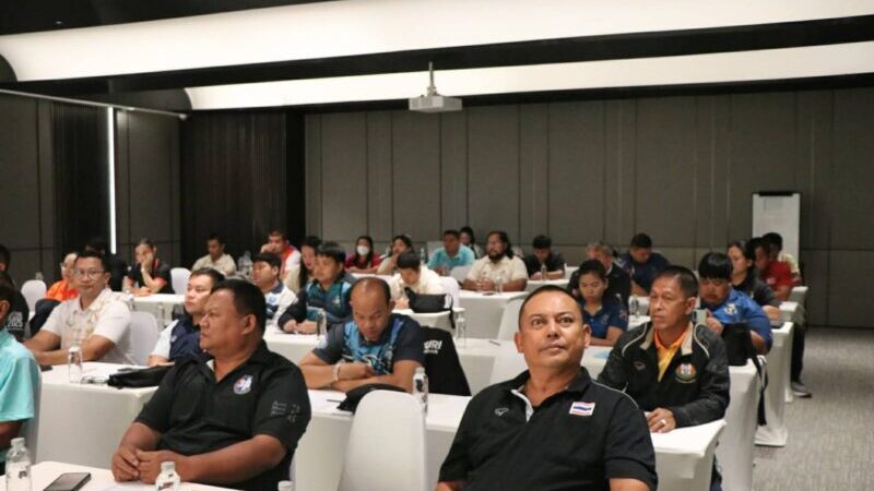 สมาคมกีฬายกน้ำหนักสมัครเล่นแห่งประเทศไทย จัดอบรมผู้ฝึกสอนกีฬายกน้ำหนักระดับชาติขั้นสูง ประจำปี 2569 ที่โรงแรมเมดิสัน แบงคอก เขตบางกะปิ กรุงเทพมหานคร ระหว่างวันที่ 20-24 เมษายน 2569 โดยมีวัตถุประสงค์ให้ผู้ฝึกสอนนำองค์ความรู้ไปพัฒนานักกีฬาในสังกัดทั้งในเรื่องการฝึกซ้อมรวมถึงการส่งเข้าร่วมแข่งขันได้เป็นอย่างดึ