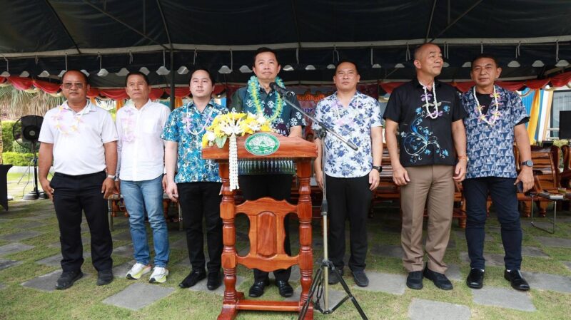 อบต.มาบโป่งจัดโครงการธรรมะเพื่อผู้สูงวัยใจชื่นบานโดยมี นายก อบจ.เป็นประธานเปิดงานประเพณีสงกรานต์ และวัฒนธรรมตำบลมาบโป่ง ประจำปี พ.ศ. 2569