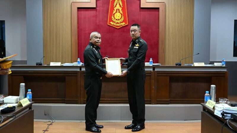 รางวัลเกียรติยศ ชมเชยหน่วยงานดีเด่น เสริมสร้างขวัญกำลังใจในการปฏิบัติหน้าที่ 