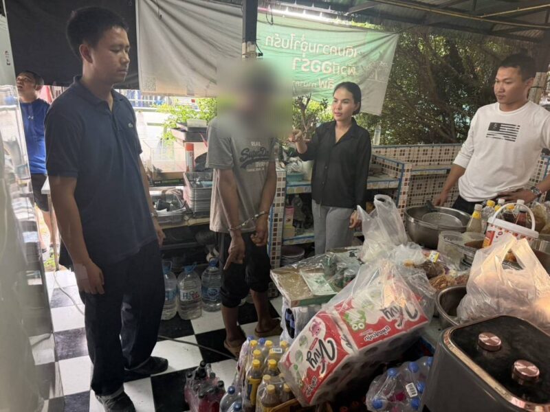 “สืบนิมิตรใหม่” รวบเซียนลักทรัพย์มืออาชีพ ตระเวนกวาดของกิน-เครื่องครัวร้านแกงใต้ ย่านหทัยราษฎร์