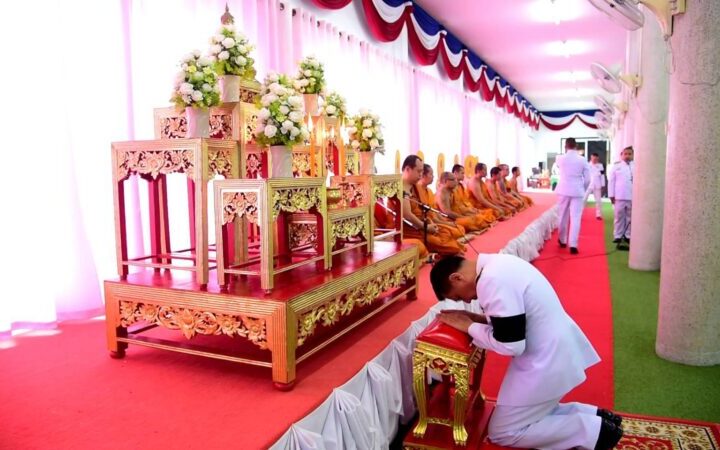 มุกดาหารจัดพิธีเจริญพระพุทธมนต์เฉลิมพระเกียรติ เนื่องในโอกาสวันคล้ายวันประสูติ เจ้าฟ้าทีปังกรรัศมีโชติฯ