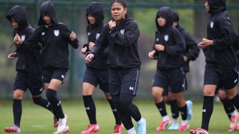 #เดิมพันตั๋วฟุตบอลเยาวชนหญิงโลกU17 ฟุตบอลหญิงไทย U17 ประเดิมซ้อมที่จีน เตรียมลุยศึกชิงแชมป์เอเชีย 2026, “กวินธิดา” ย้ำทุกคนพร้อมสู้เต็มที่เพื่อเป้าหมายไปบอลโลก