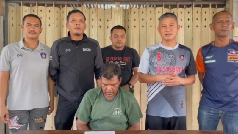 รวบ “หมีขอ” เพิ่งพ้นคุก ตระเวนขอเงินชาวบ้านซื้อยาบ้า ตรวจฉี่พบสารเสพติด รับสารภาพ