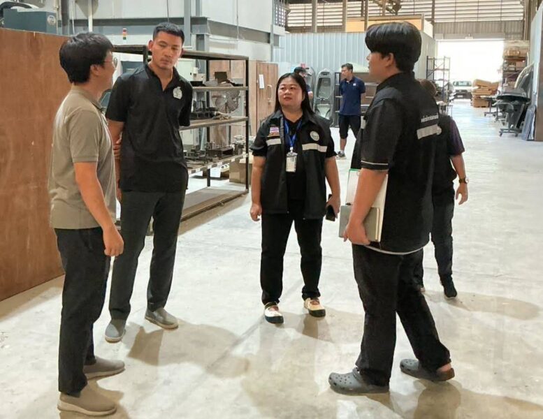 “นายกน้ำพุ” สั่งลุยตรวจโรงงานมาบไผ่เข้ม! กำชับห้ามรับสินบน เร่งแก้ปัญหาตามร้องเรียนประชาชน