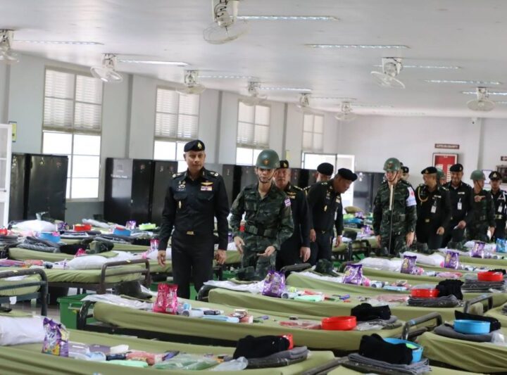 มณฑลทหารบกที่ 310 จัดพิธีประดับเครื่องหมายยศสิบตรีกองประจำการ และตรวจความพร้อมหน่วยฝึกทหารใหม่ ผลัดที่ 1 ประจำปี 2569