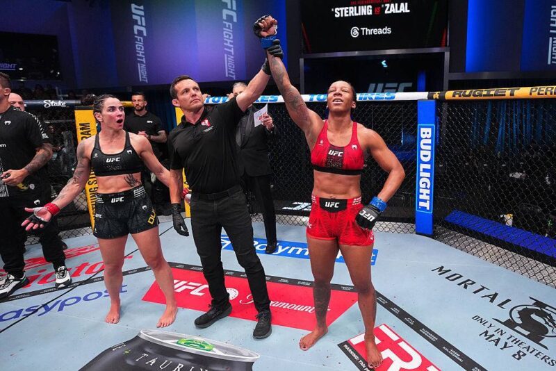 สเตอร์ลิง ไล่ปล้ำขย้ำต้อนแต้ม ซาลาล คู่เอกศึก UFC FIGHT NIGHT