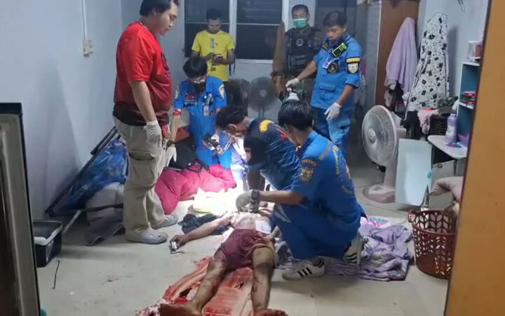 พ่อตาโหดชักมีดพกแทงลูกเขยมิดด้ามดับคาห้อง ปมเหตุปัญหาสะสม